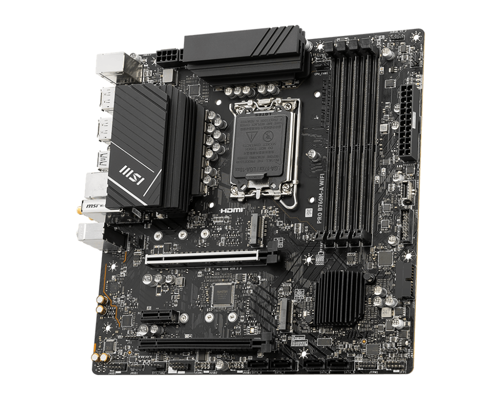 MSI PRO B760M-A WIFI Motherboard 2