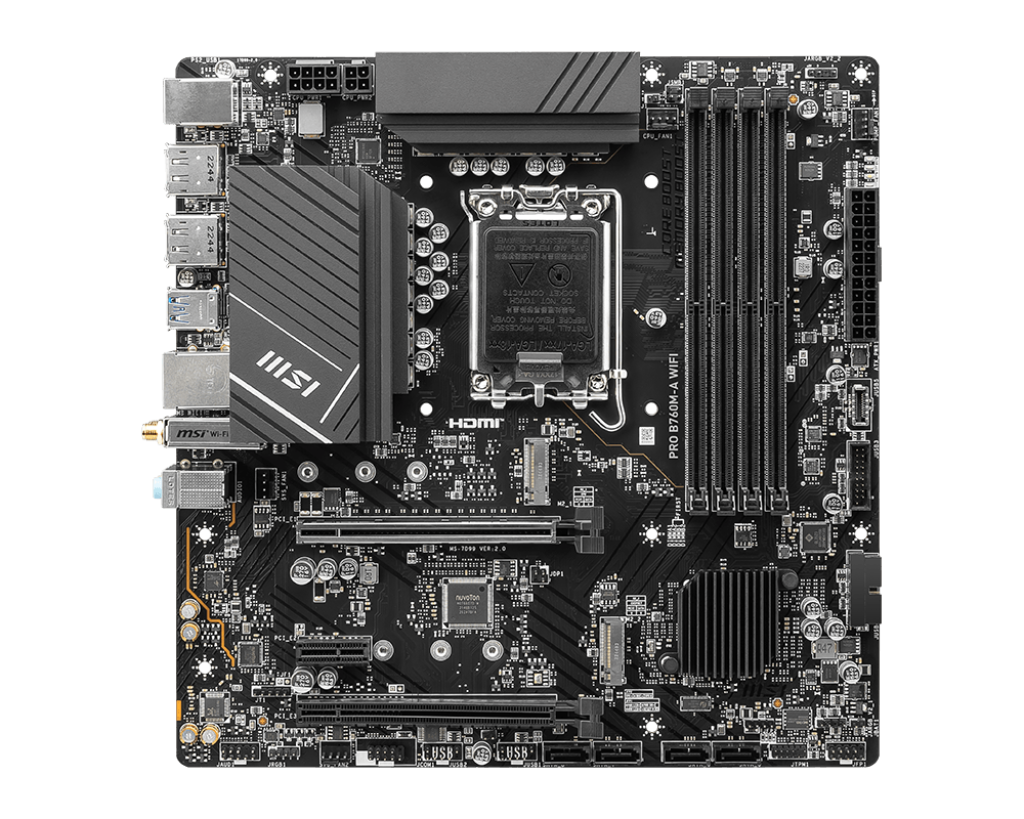 MSI PRO B760M-A WIFI Motherboard 5