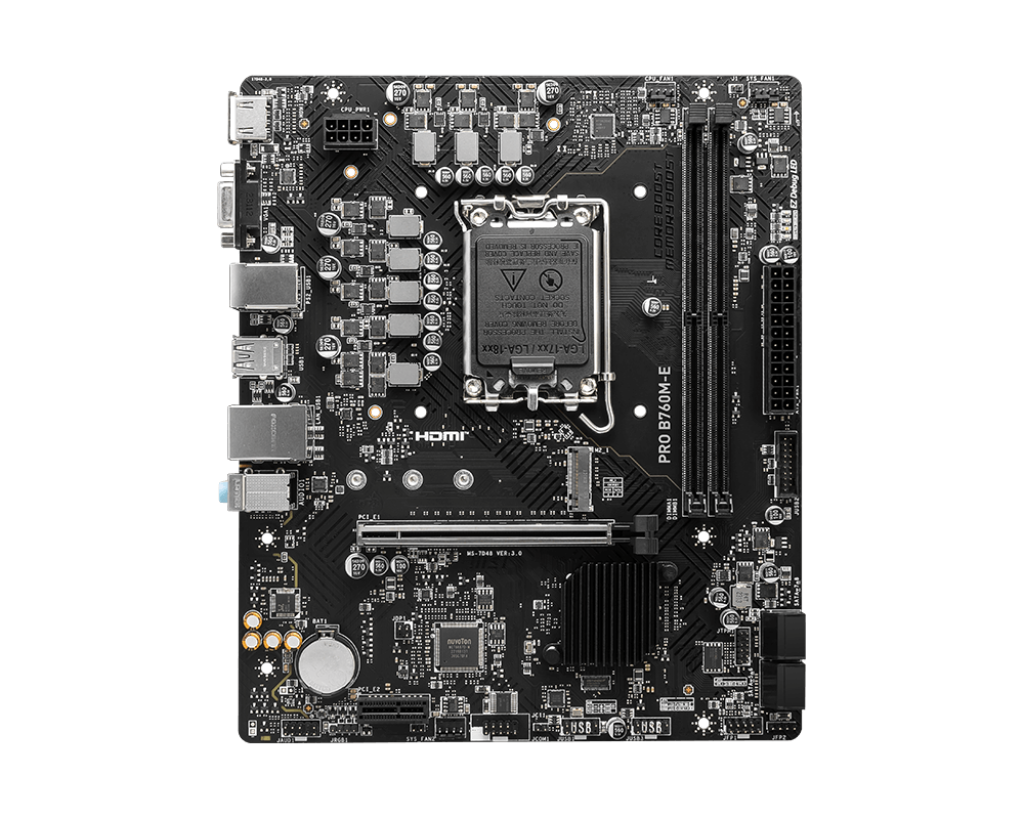 MSI PRO B760M-E Motherboard 4