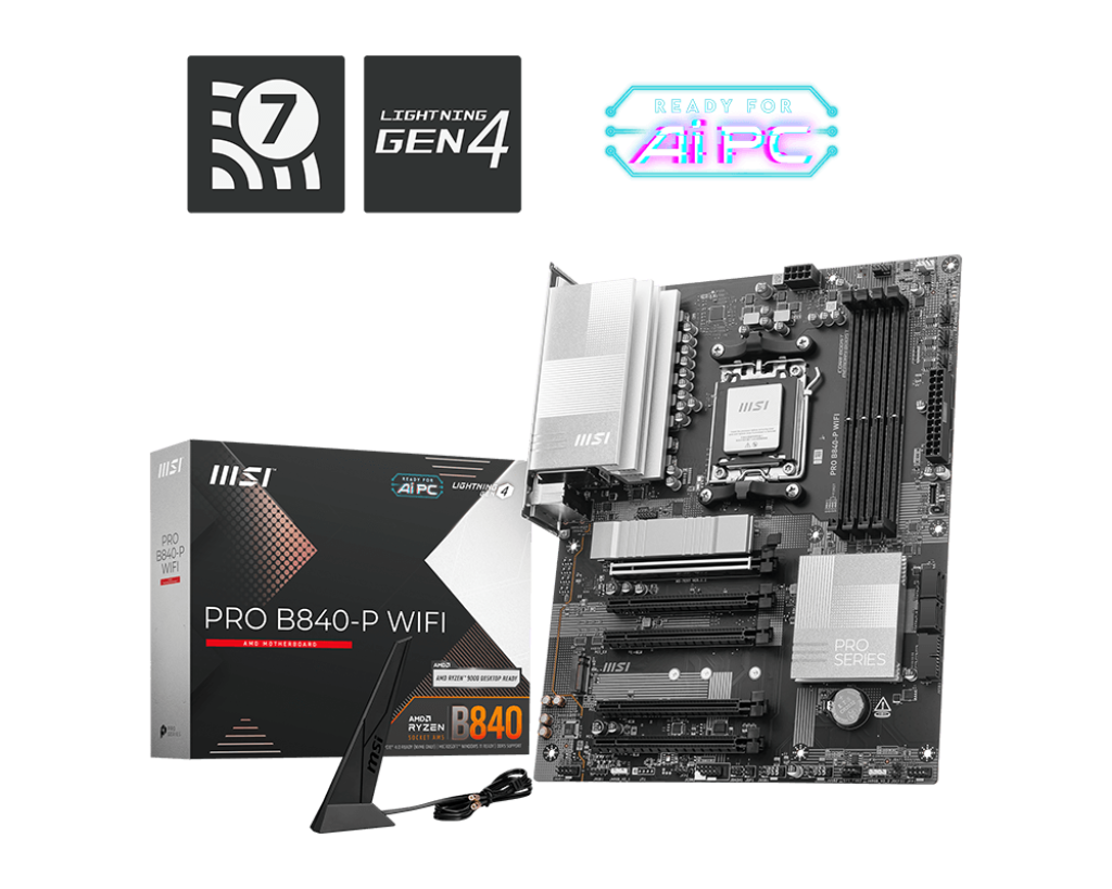 MSI PRO B840-P WIFI Motherboard