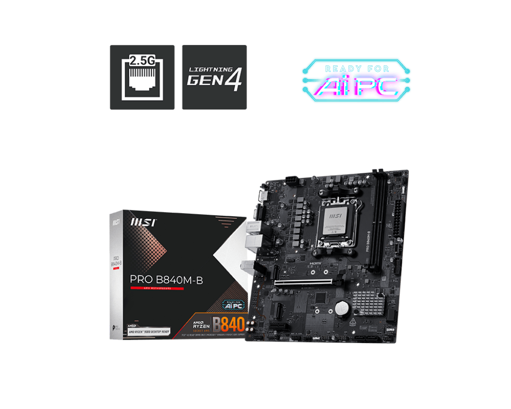 MSI PRO B840M-B Motherboard