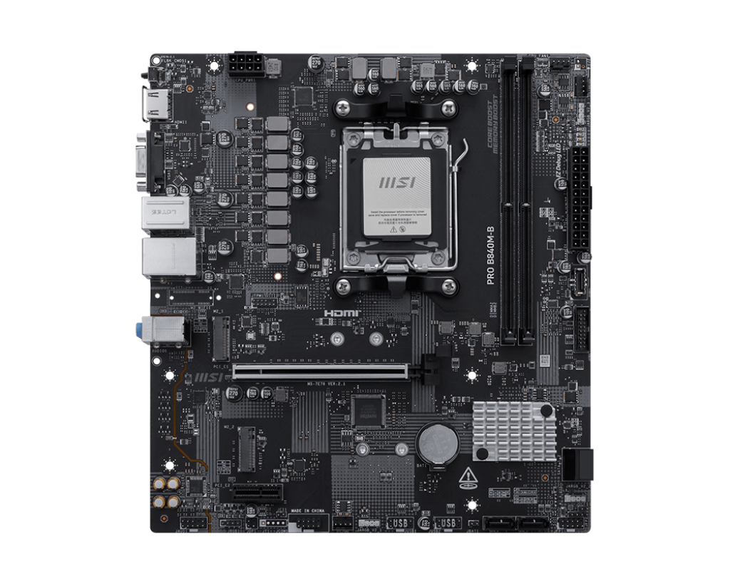MSI PRO B840M-B Motherboard 2