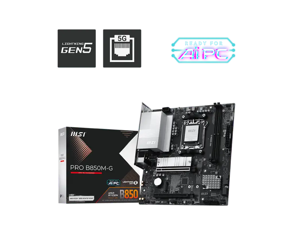 MSI PRO B850M-G Motherboard