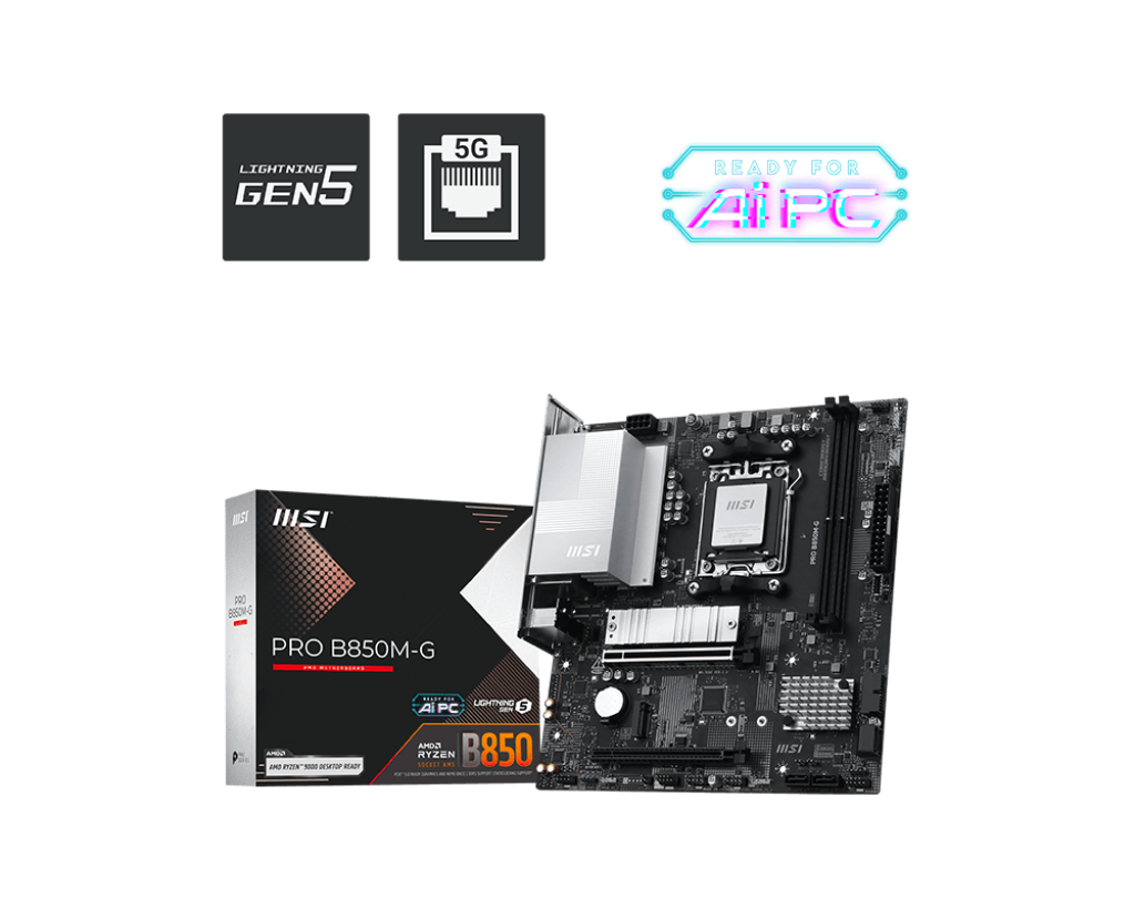 MSI PRO B850M-G Motherboard
