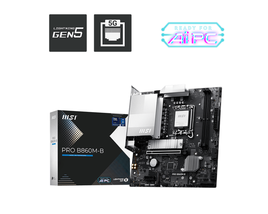 MSI PRO B860M-B Motherboard