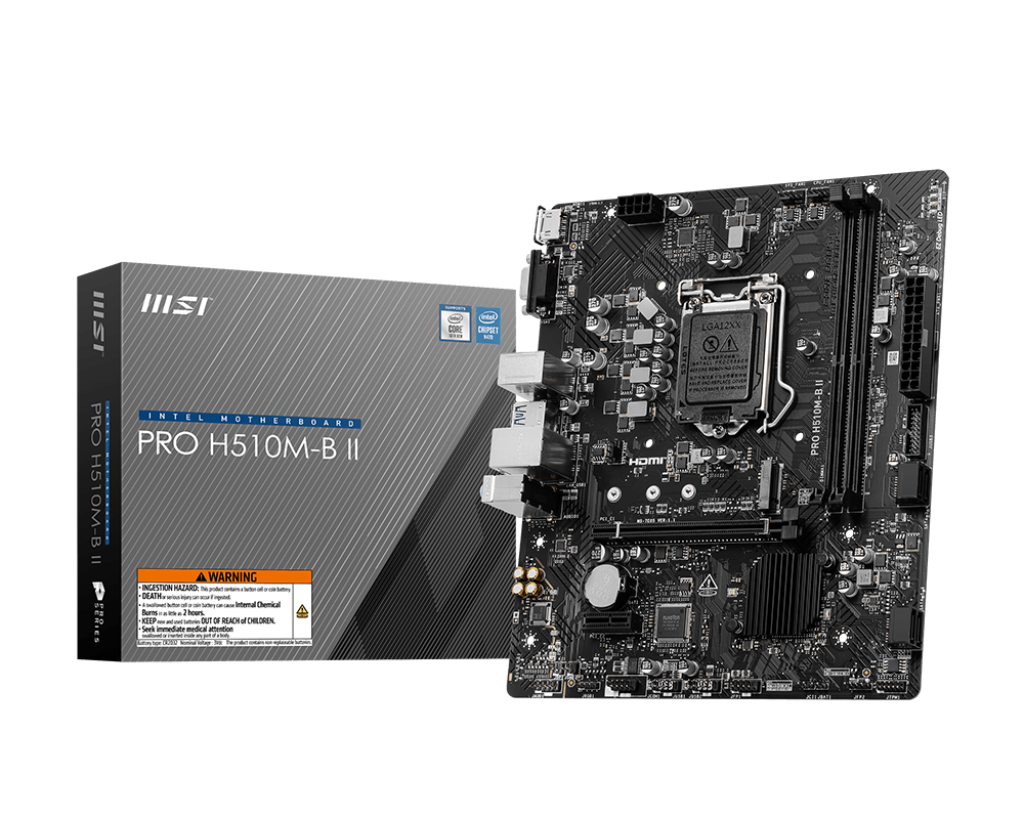 MSI PRO H510M-B II Motherboard