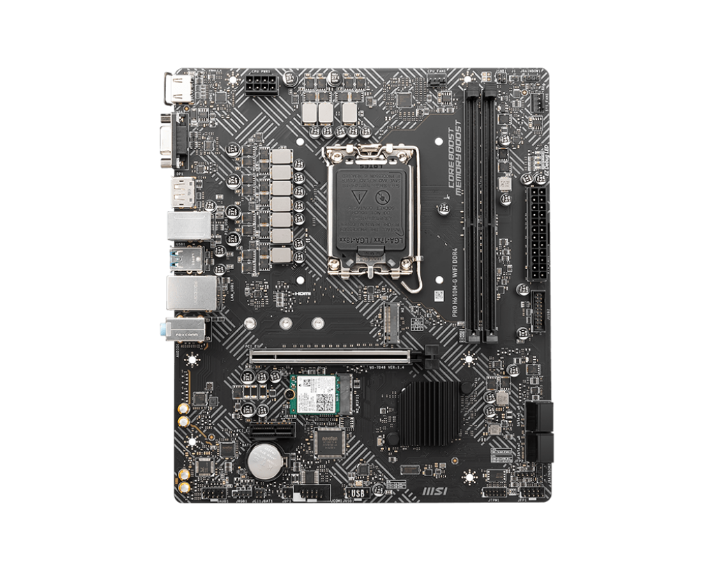 MSI PRO H610M-G DDR4 Motherboard 4