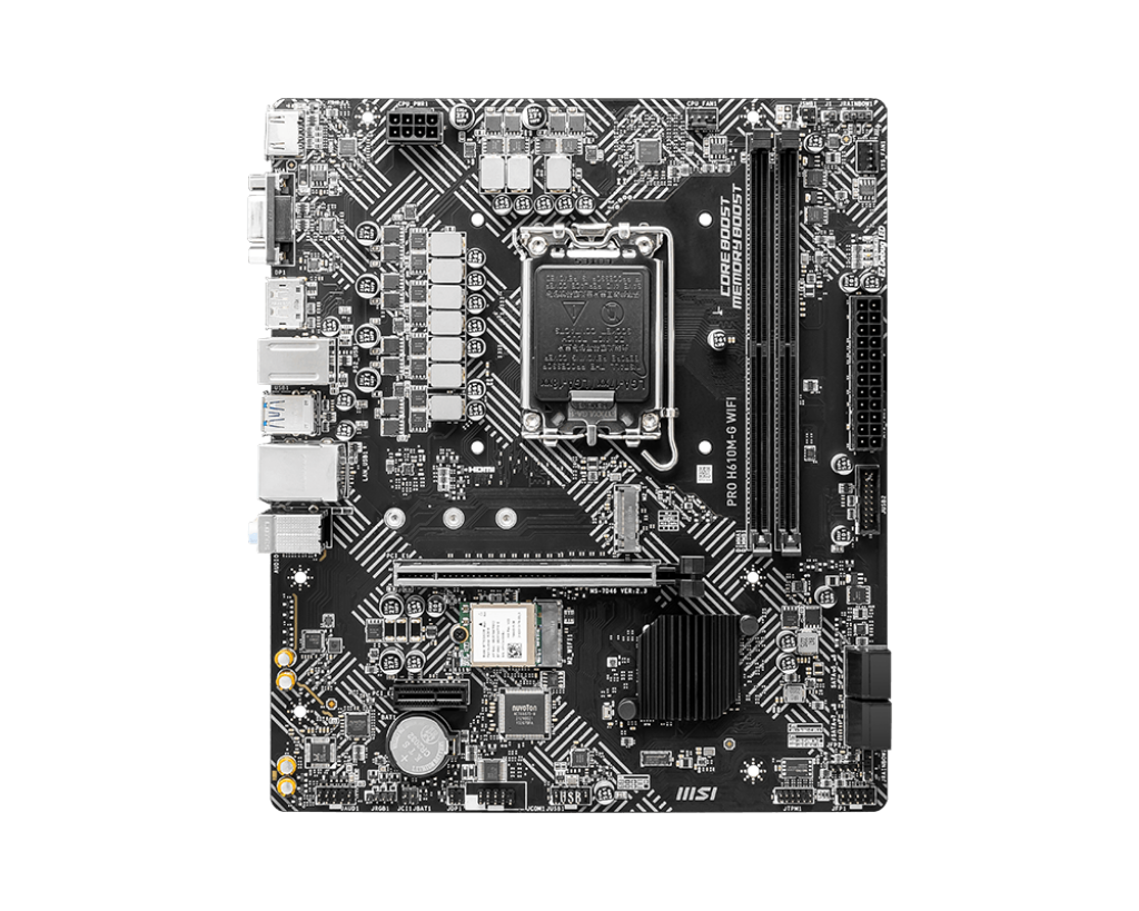 MSI PRO H610M-G WIFI Motherboard 2
