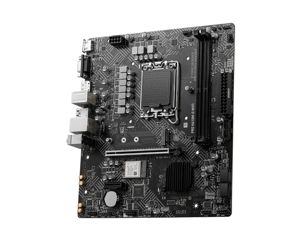 MSI PRO H610M-G WIFI Motherboard 3