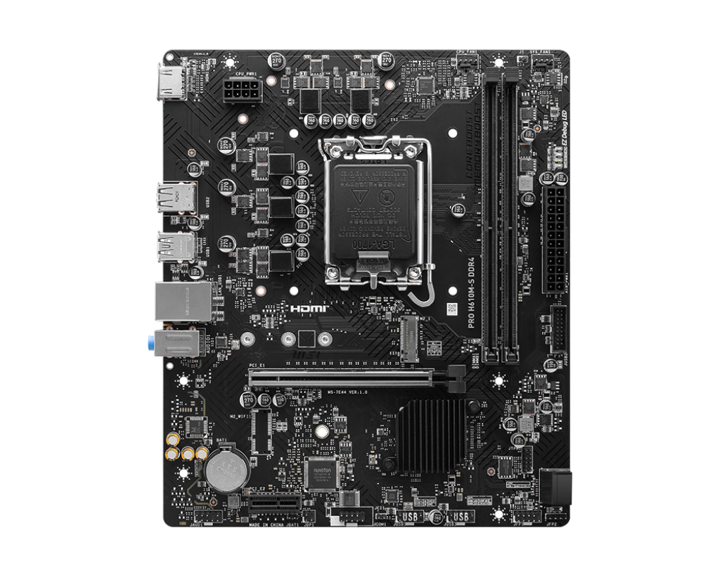 MSI PRO H610M-S DDR4 Motherboard 5