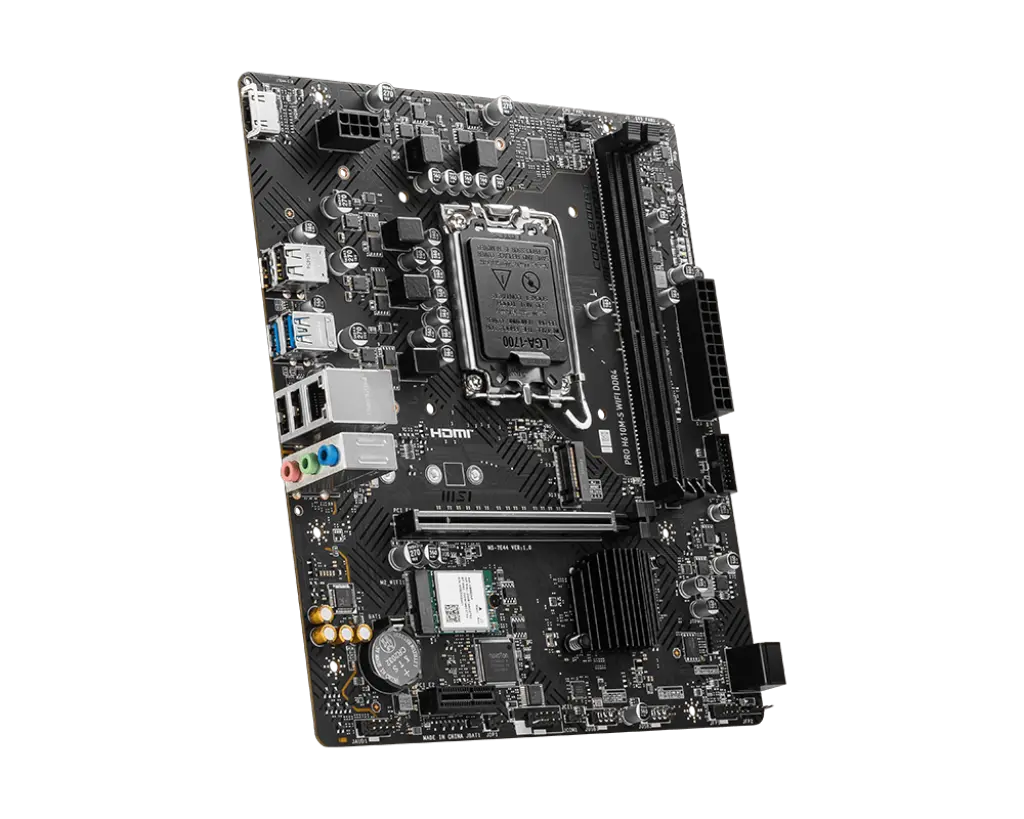 MSI PRO H610M-S WIFI DDR4 Motherboard