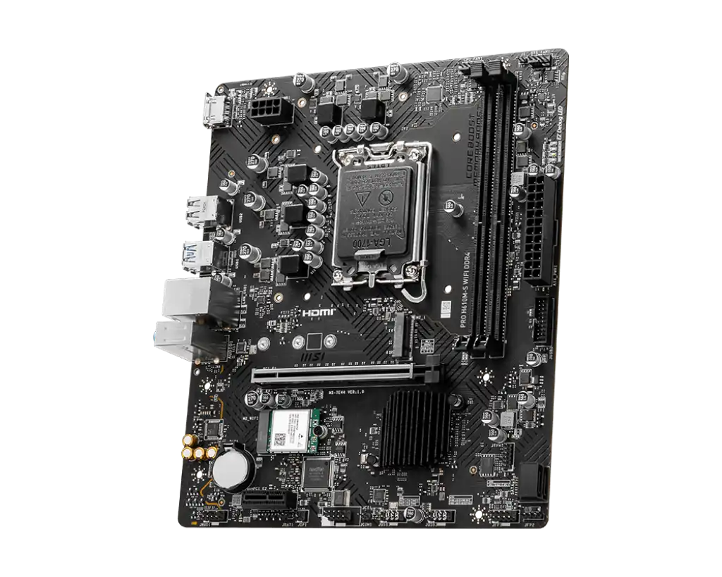 MSI PRO H610M-S WIFI DDR4 Motherboard 2