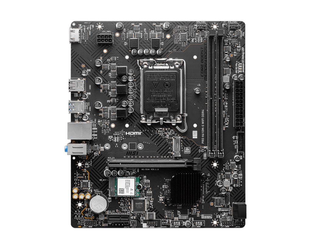 MSI PRO H610M-S WIFI DDR4 Motherboard 4