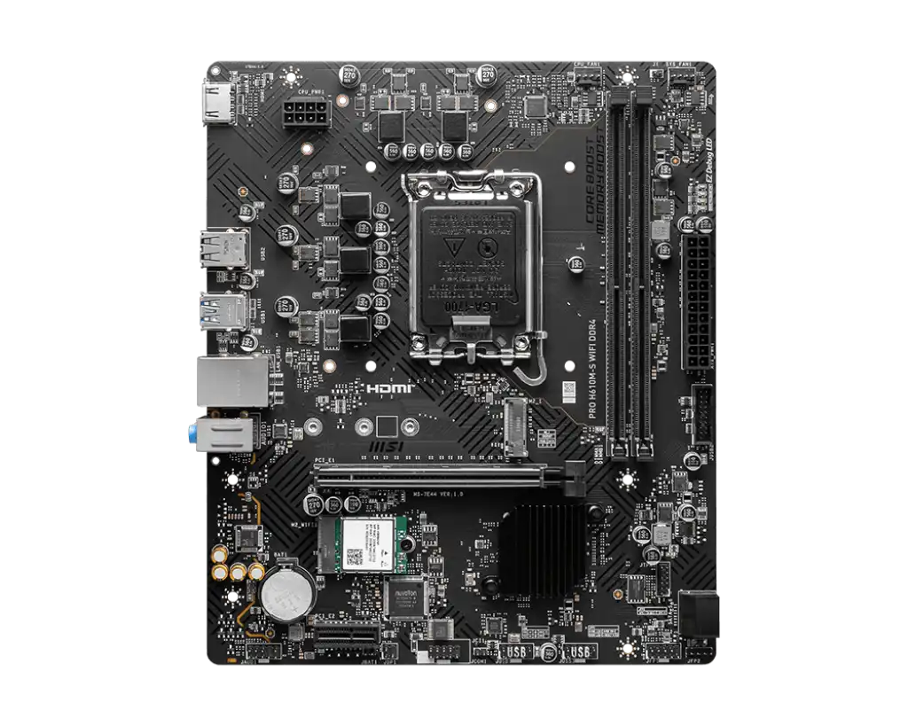 MSI PRO H610M-S WIFI DDR4 Motherboard 4