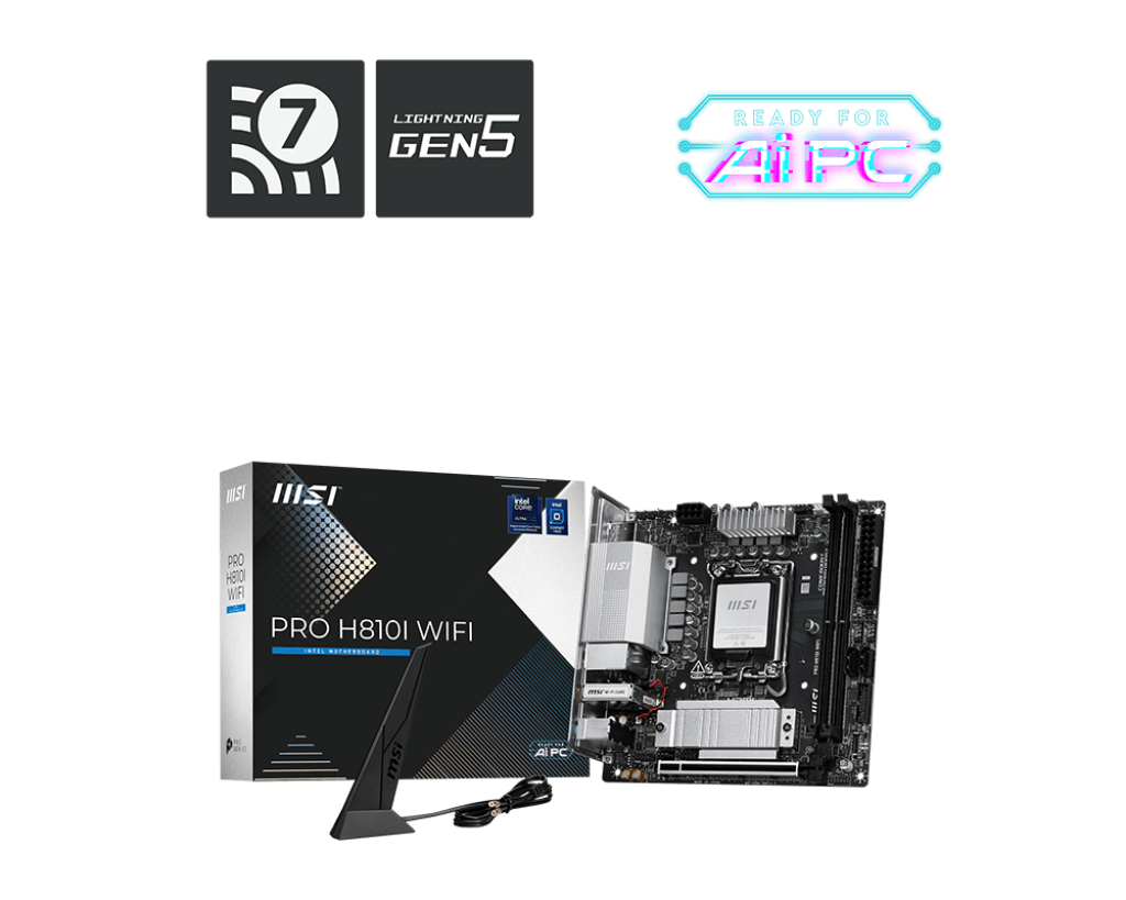 MSI PRO H810I WIFI Motherboard