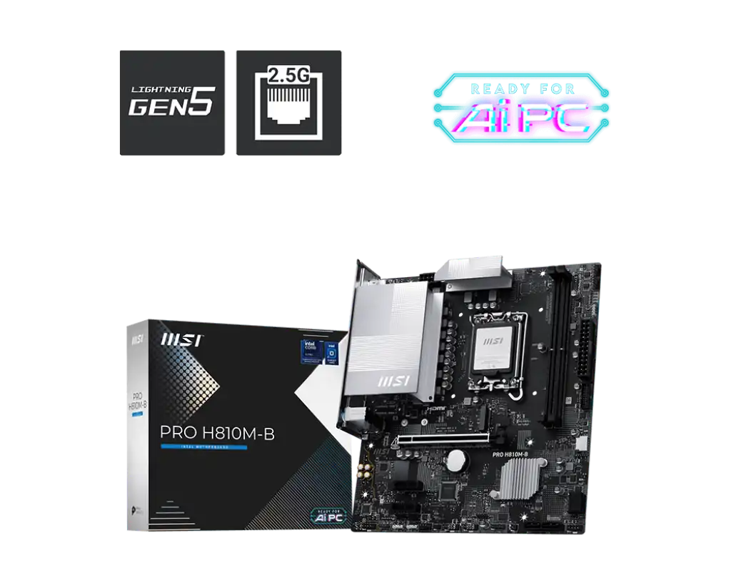MSI PRO H810M-B Motherboard 1