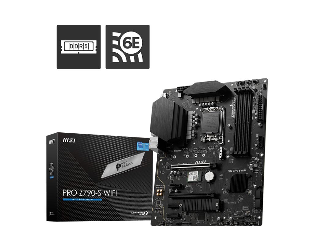 MSI PRO Z790-S WIFI Motherboard 1