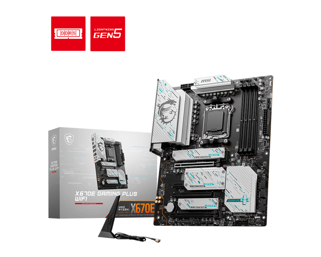 MSI X670E GAMING PLUS WIFI Motherboard