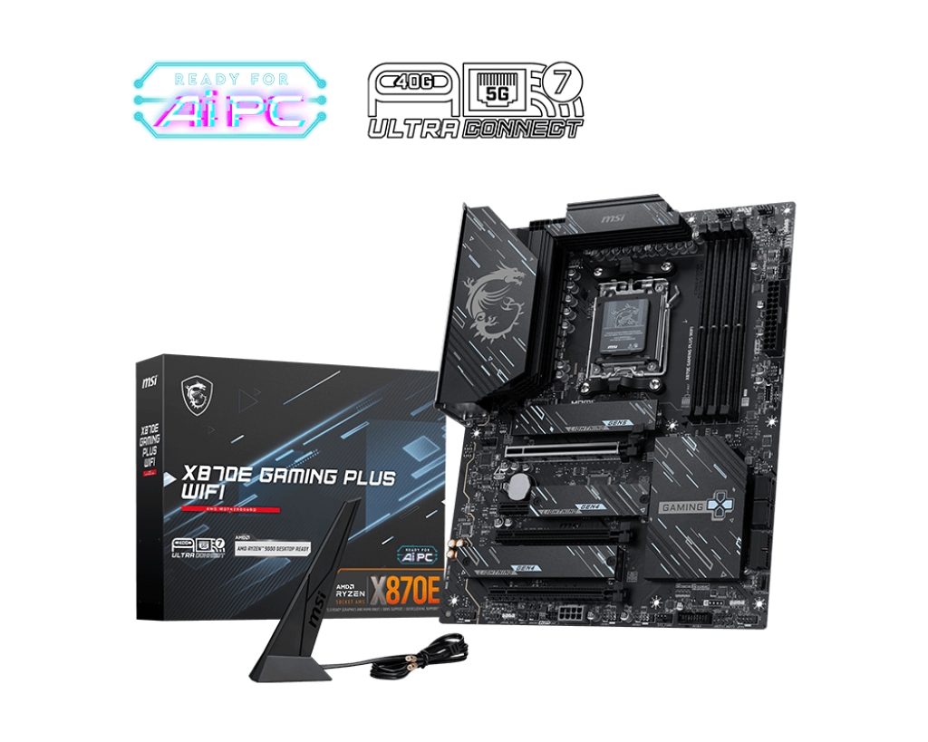 MSI X870E Gaming Plus WiFi Motherboard
