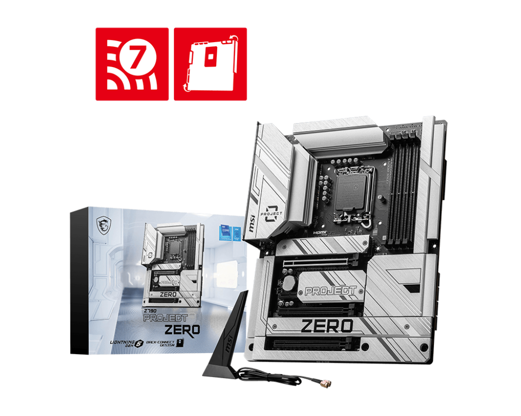 MSI Z790 PROJECT ZERO Motherboard