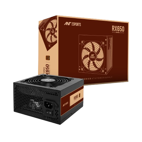 Ant Esports RX650 650W 80 Plus Bronze Power Supply