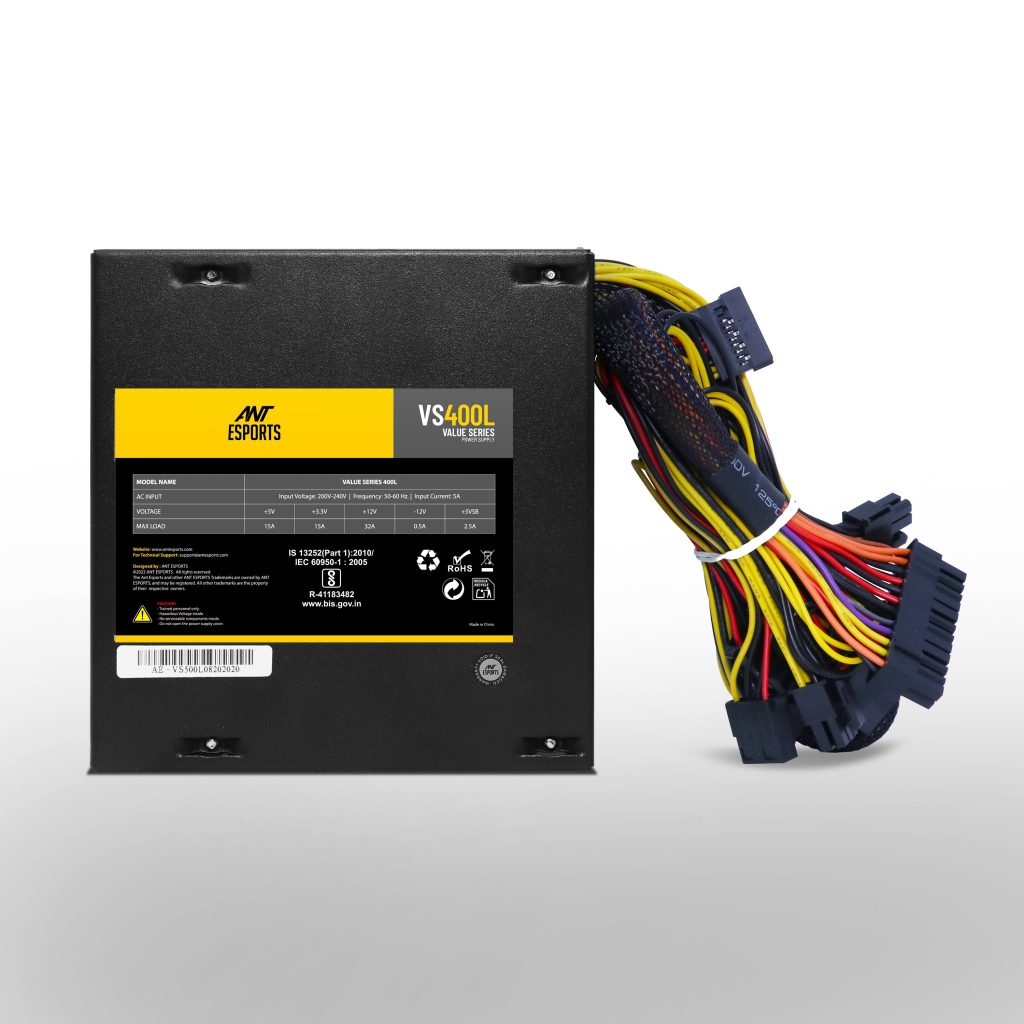 Ant Esports VS400L 400W Power Supply 4