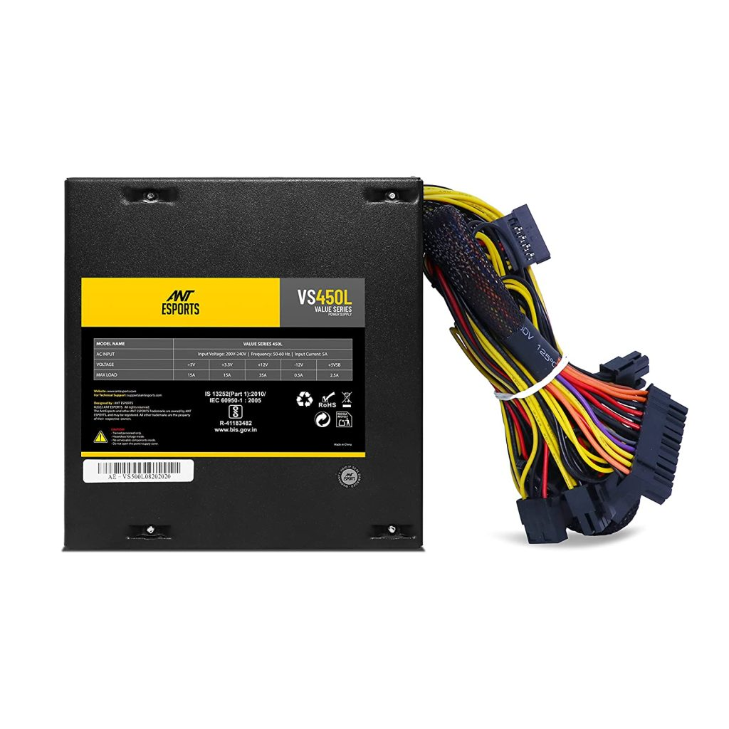 Ant Esports VS450L 450W Power Supply 2