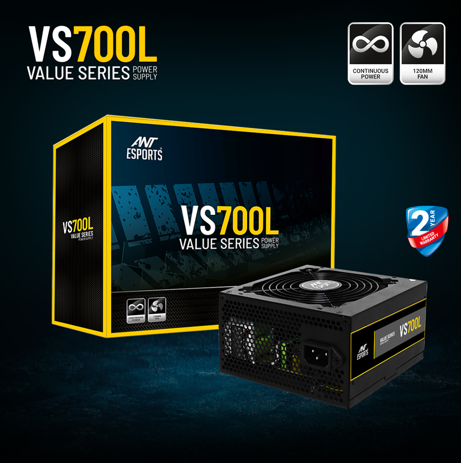 Ant Esports VS700L 700W Power Supply 5