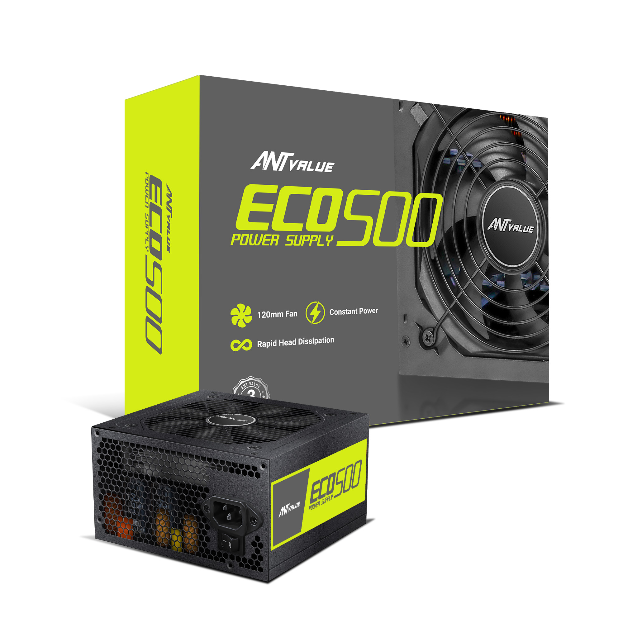 Ant Value Eco ECO500 500W Power Supply