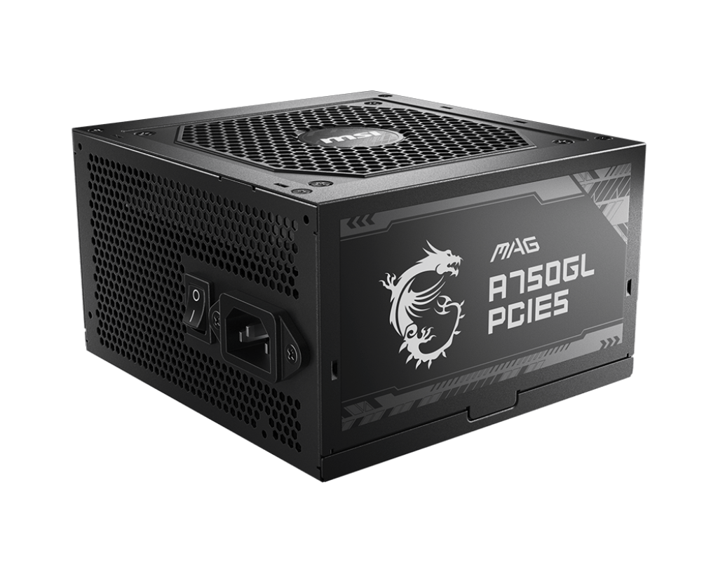 MSI MAG A750GL PCIE5 750W 80 Plus Gold Power Supply 2