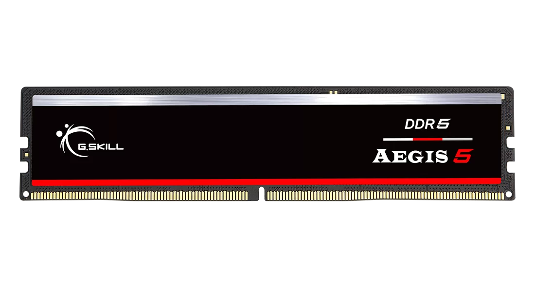 G.Skill Aegis 5 16GB DDR5 5600MHz CL36-36-36-89 1.20V Intel XMP / AMD EXPO RAM - Silver 1