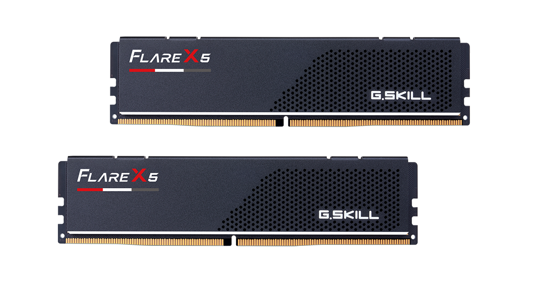 G.Skill Flare X5 32GB (2x16GB) DDR5 6000MHz CL36-48-48-96 1.4V AMD EXPO RAM - White