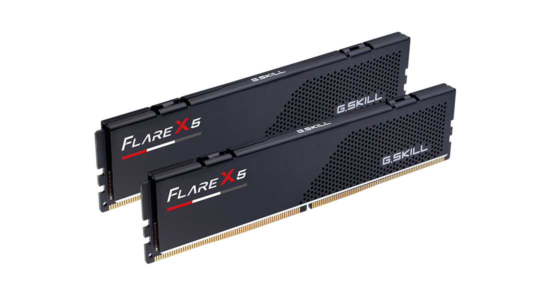 G.Skill Flare X5 128GB (2x64GB) DDR5 6000MHz CL36-44-44-96 1.4V AMD EXPO RAM - White 2