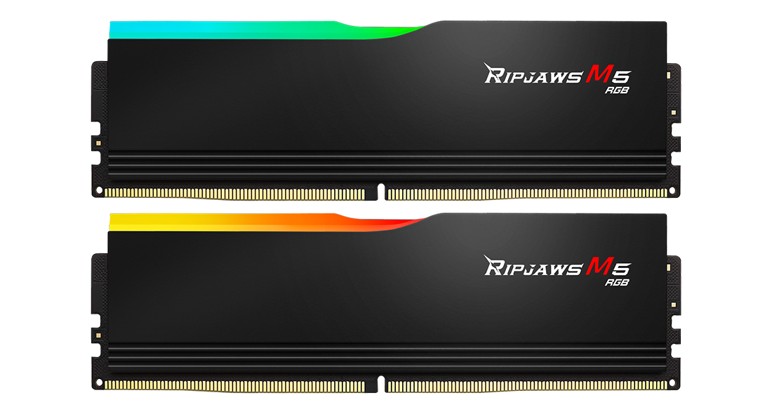 G.Skill Ripjaws M5 RGB 32GB (2x16GB) DDR5 6000MHz CL36-36-36-96 1.35V Intel XMP / AMD EXPO RAM