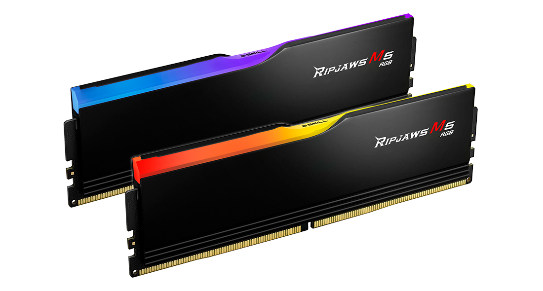G.Skill Ripjaws M5 RGB 32GB (2x16GB) DDR5 6000MHz CL36-36-36-96 1.35V Intel XMP / AMD EXPO RAM 2
