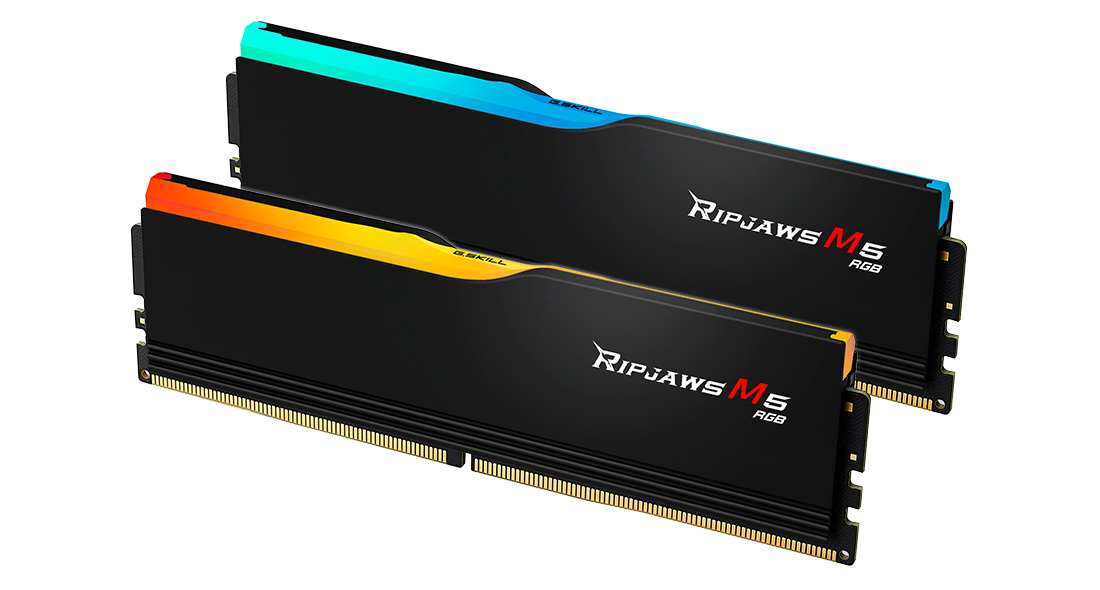 G.Skill Ripjaws M5 RGB 32GB (2x16GB) DDR5 6000MHz CL36-36-36-96 1.35V Intel XMP / AMD EXPO RAM 3