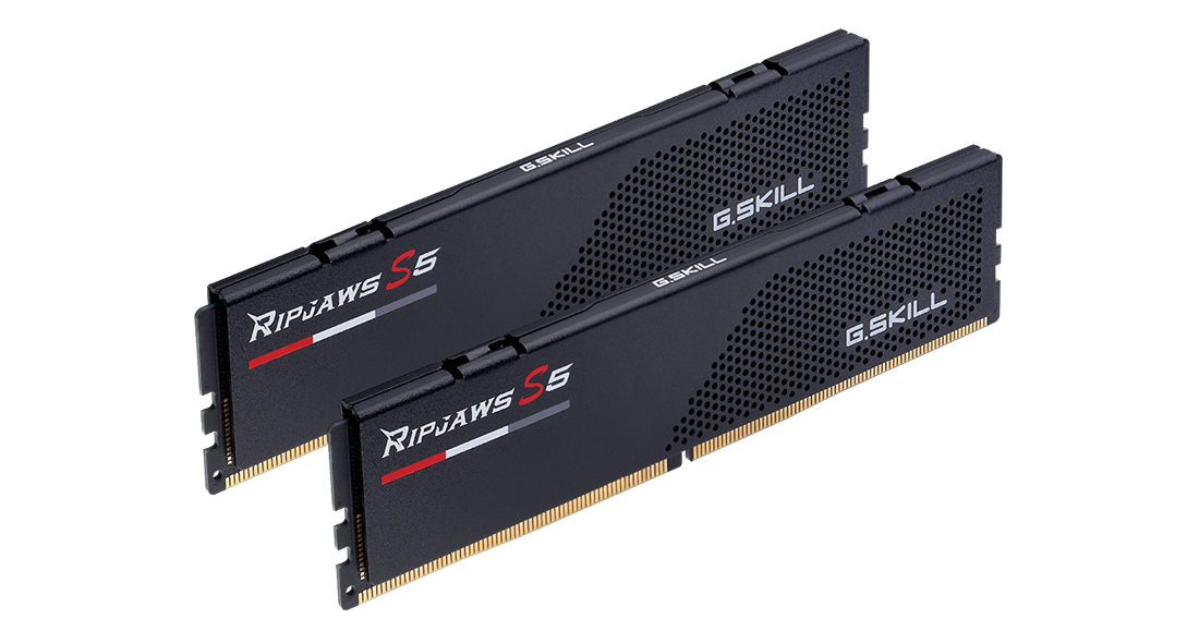 G.Skill Ripjaws S5 128GB (2x64GB) DDR5 6000MHz CL34-44-44-96 1.35V Intel XMP RAM 2