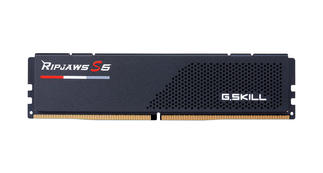 G.Skill Ripjaws S5 24GB DDR5 5200MHz CL40-40-40-83 1.10V Intel XMP RAM