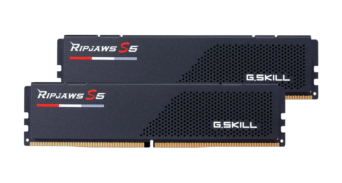 G.Skill Ripjaws S5 32GB (2x16GB) DDR5 6000MHz CL36-36-36-96 1.35V Intel XMP / AMD EXPO RAM 1