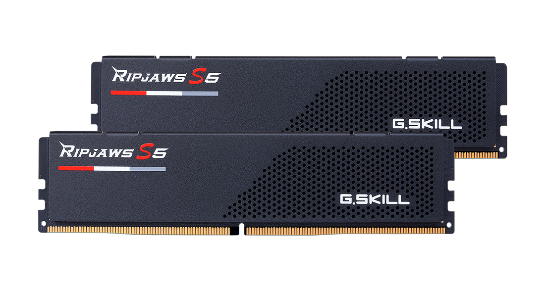 G.Skill Ripjaws S5 64GB (2x32GB) DDR5 6000MHz CL30-40-40-96 1.40V Intel XMP RAM
