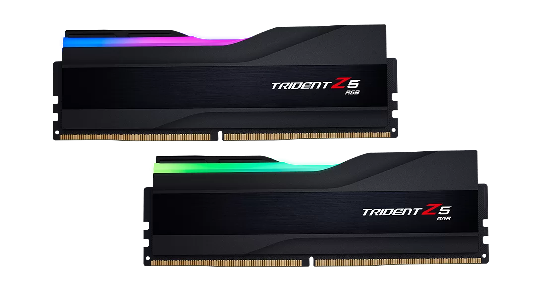 G.Skill Trident Z5 RGB 32GB (2x16GB) DDR5 6000MHz CL30-40-40-96 1.40V Intel XMP RAM