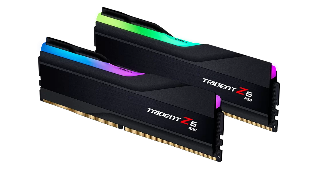 G.Skill Trident Z5 RGB 32GB (2x16GB) DDR5 6000MHz CL36-36-36-96 1.35V Intel XMP / AMD EXPO RAM 3