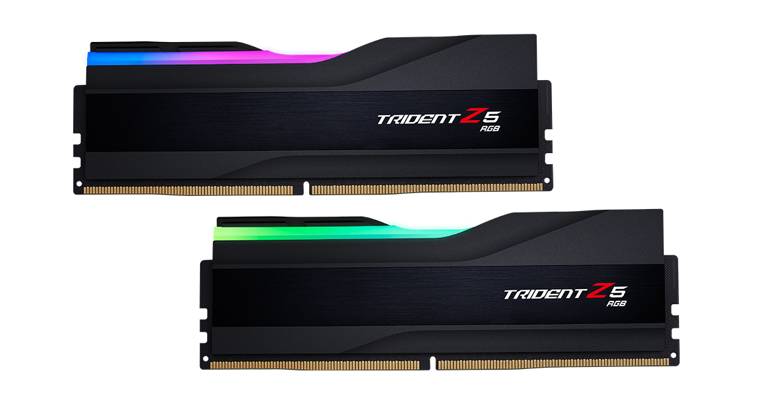 G.Skill Trident Z5 RGB 32GB (2x16GB) DDR5 7200MHz CL34-45-45-115 1.40V Intel XMP RAM