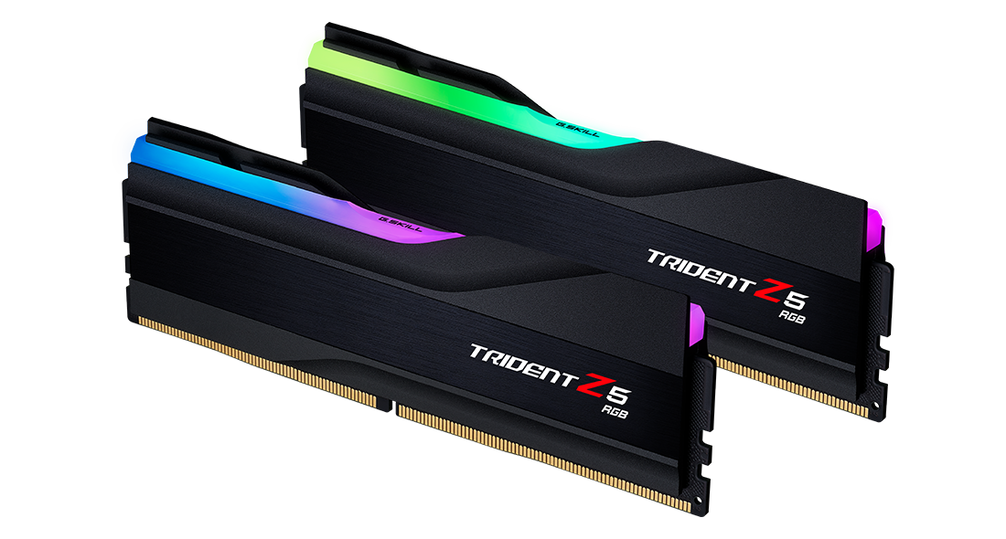 G.Skill Trident Z5 RGB 32GB (2x16GB) DDR5 7200MHz CL34-45-45-115 1.40V Intel XMP RAM 3