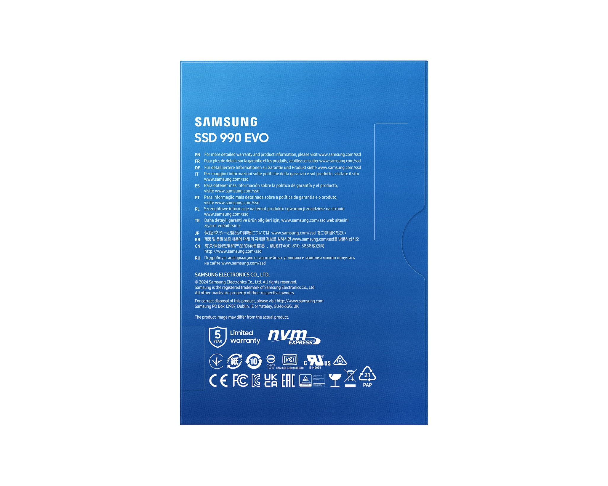 Samsung 990 EVO 1TB NVMe M.2 SSD 2