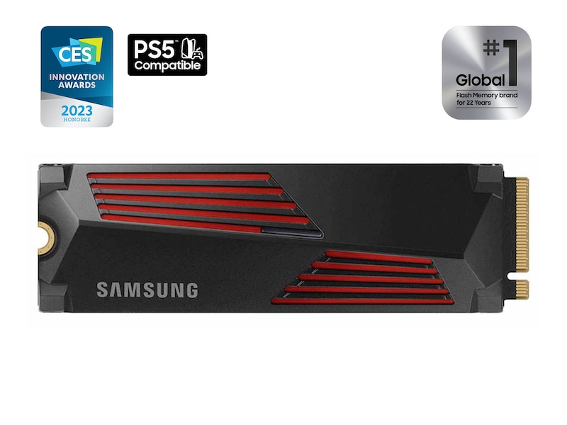 Samsung 990 PRO 1TB NVMe M.2 with Heatsink SSD