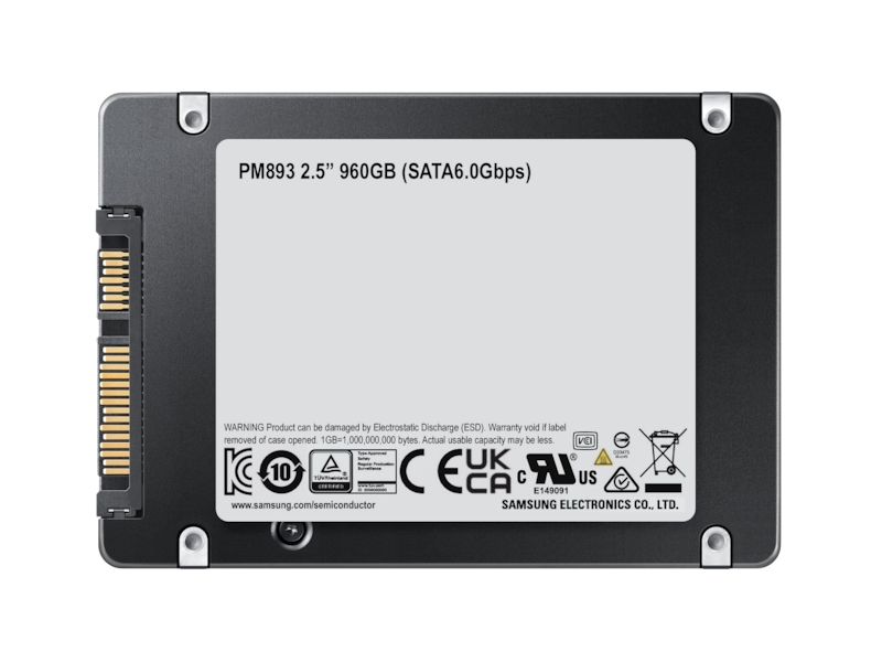 Samsung PM893 960GB SATA 2.5 SSD 5