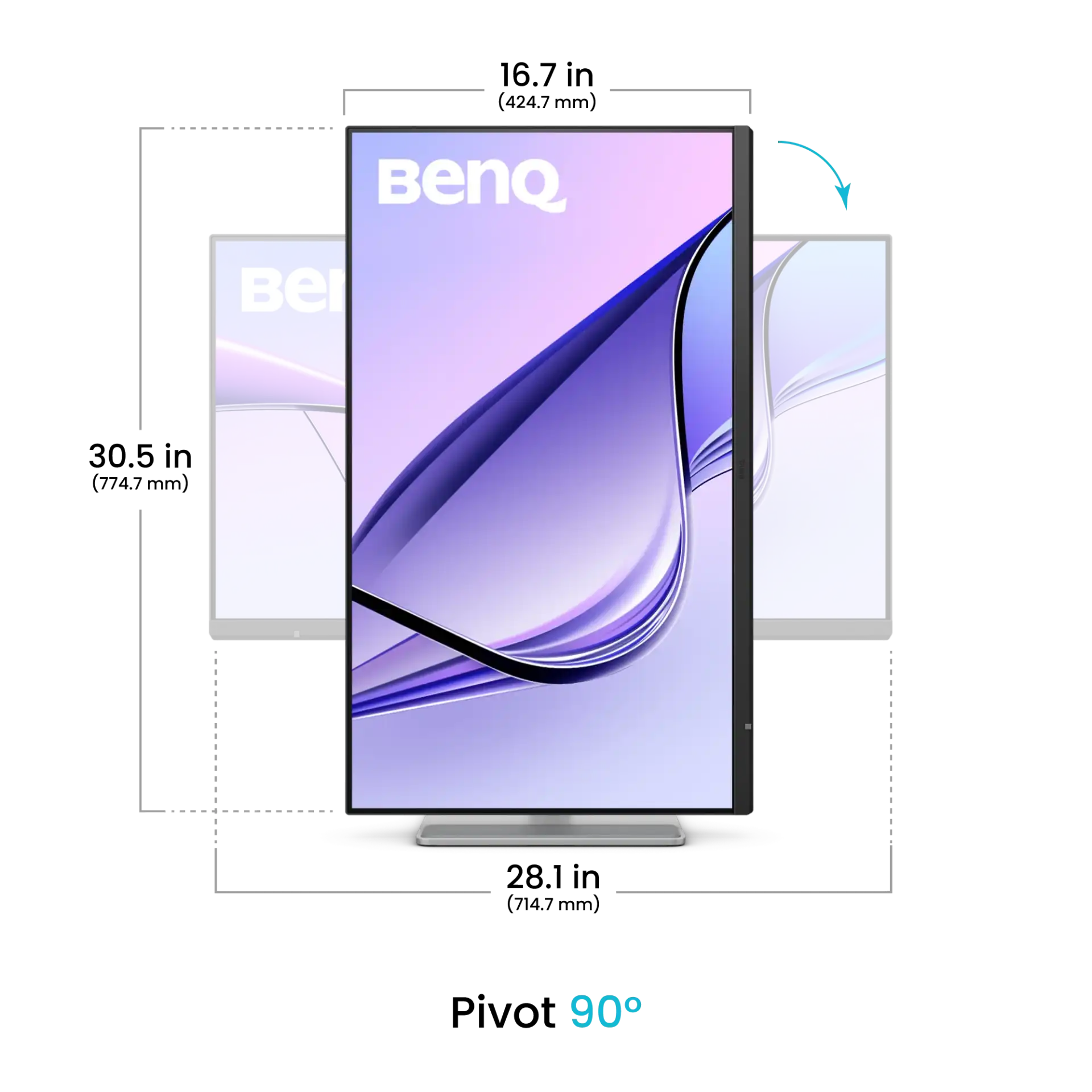 BenQ MA320UG 32" 4K IPS 120Hz Monitor for MacBook 4