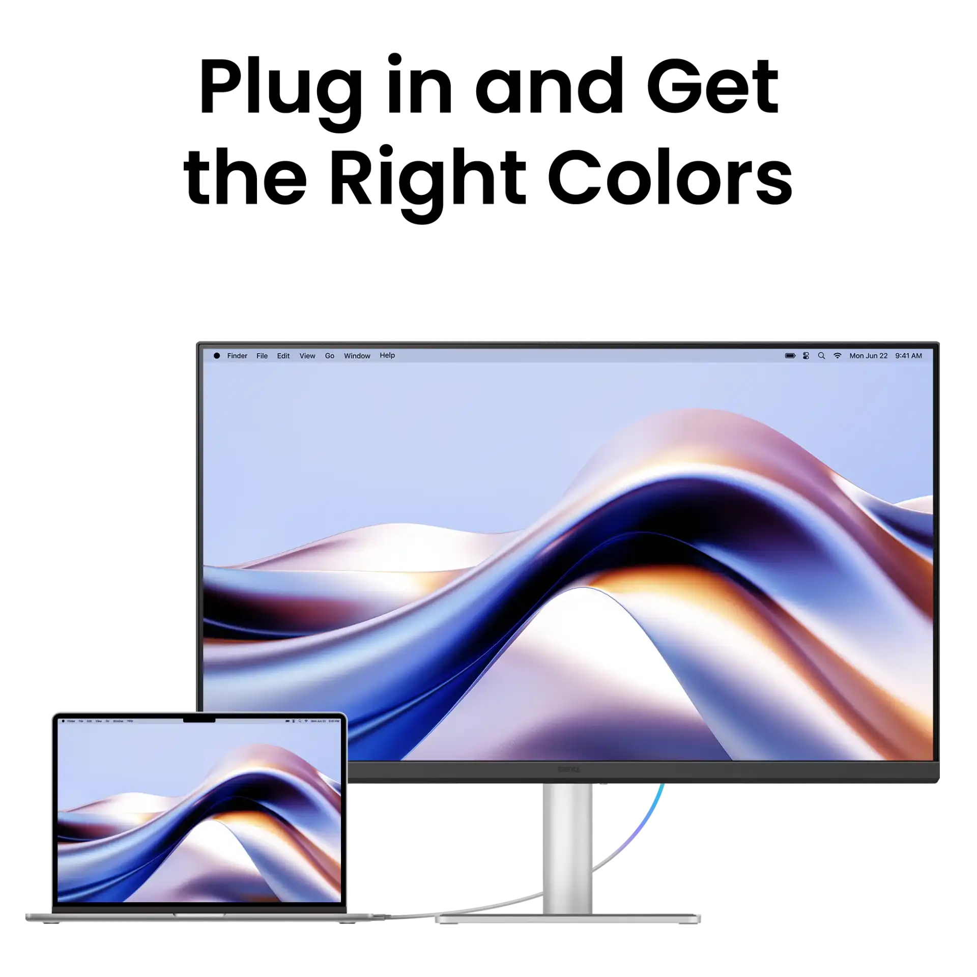 BenQ MA320UG 32" 4K IPS 120Hz Monitor for MacBook 7