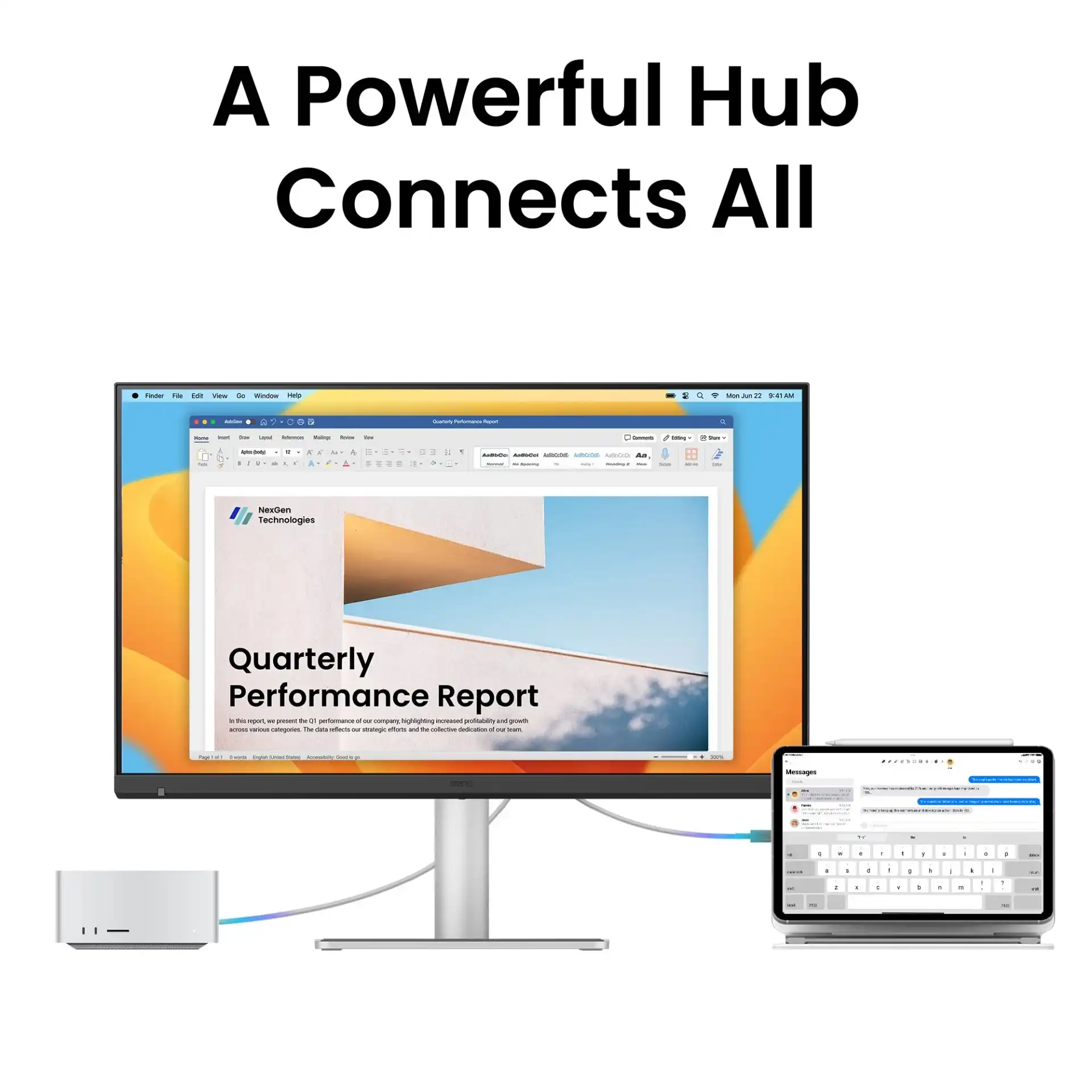 BenQ MA270S 27" 5K IPS 70Hz Monitor for MacBook 8